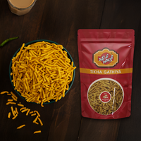Tikha Gathiya – A Spicy Gujarati Delight