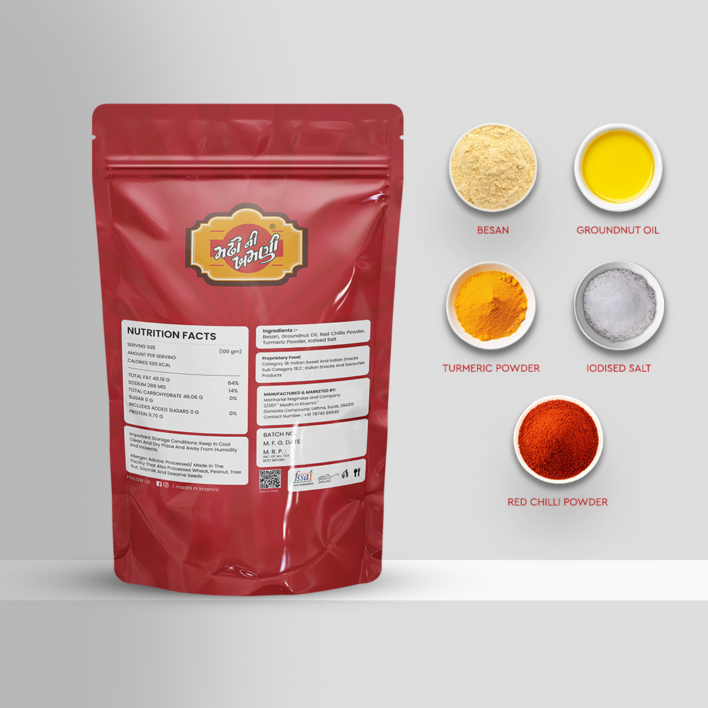 Tikha Gathiya – A Spicy Gujarati Delight